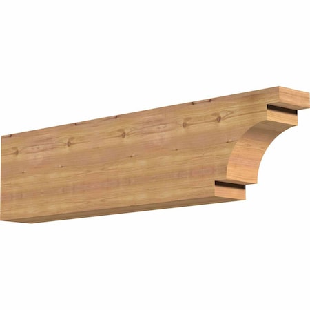 Mediterranean Smooth Rafter Tail, Western Red Cedar, 5 1/2W X 12H X 48L